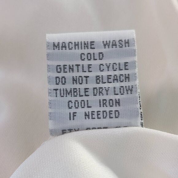 J. Gee Cream Boho Mini Dress NWT Size Large Ivory Lace Shift Style Boho Dress - Picture 12 of 14